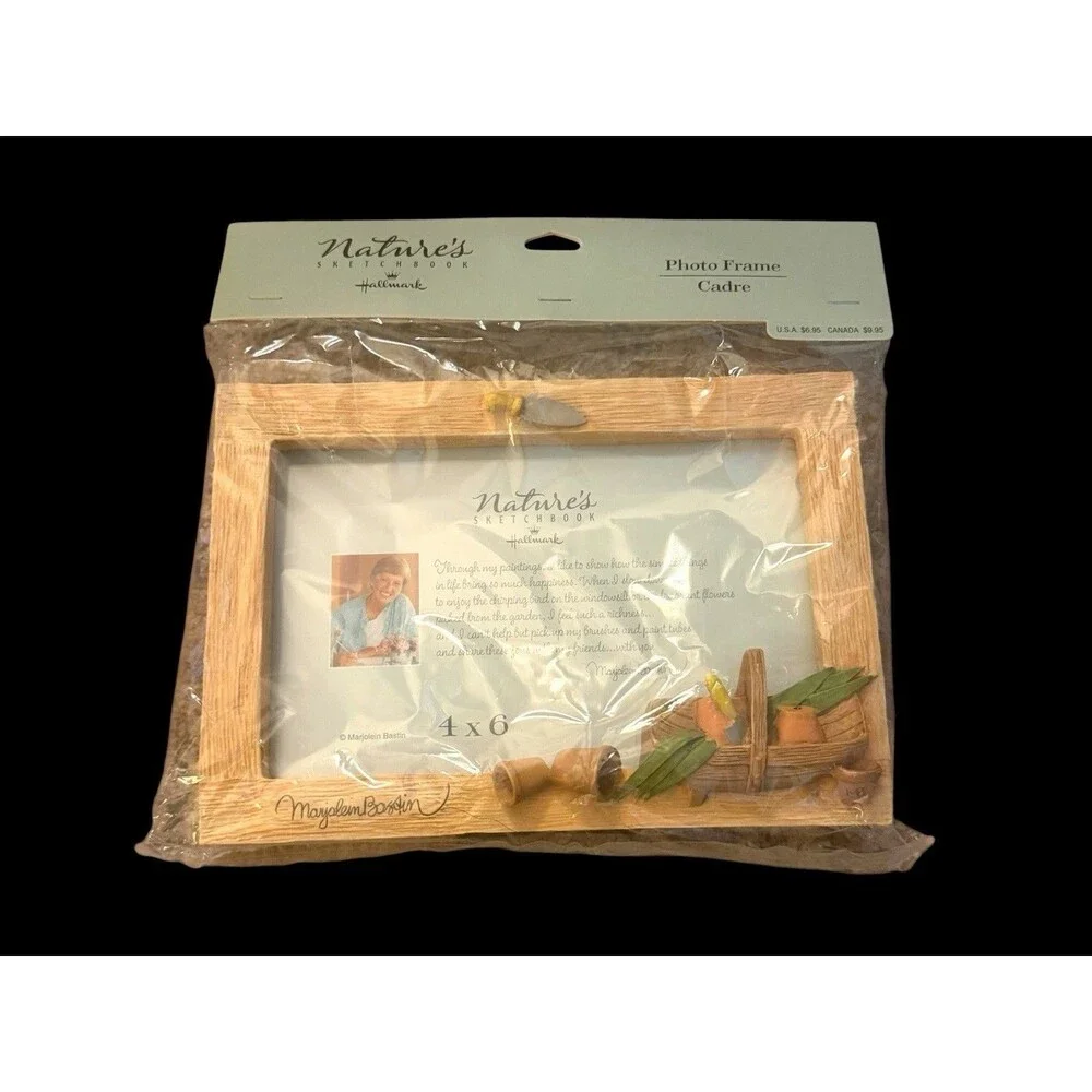 Hallmark Marjolein Bastin Picture Frame Gardening Planting Theme New In Package